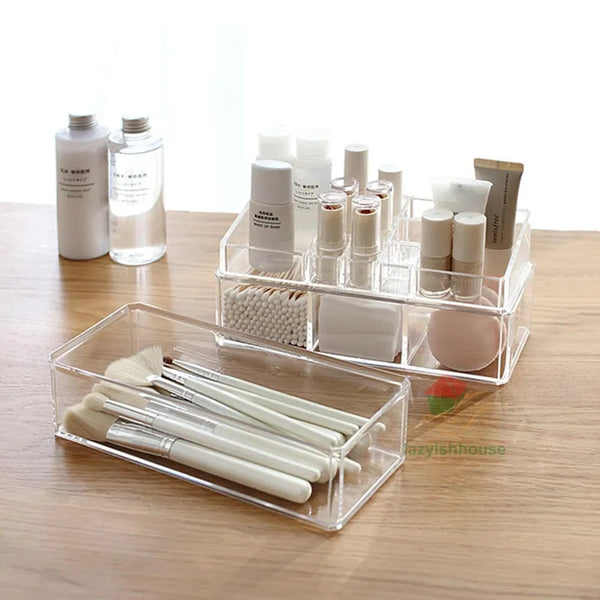 Stackable Cosmetic Divided Organizer