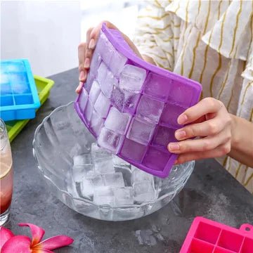 24 Cubic Ice Tray With Lid - All-In-One Store