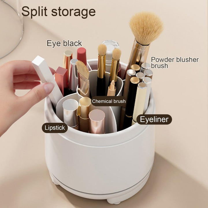 360 Twirl-n-Glow Makeup Brush Holder - All-In-One Store