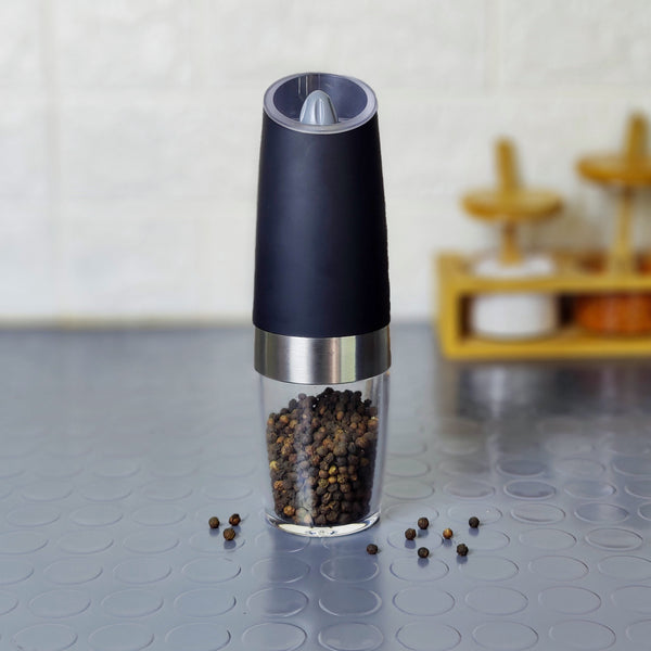 Gravity Operated automated Salt and Pepper Grinder.