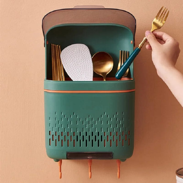 Self-Adhesive Cutlery Organizer