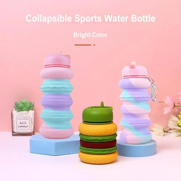 Silicone Foldable Water Bottle