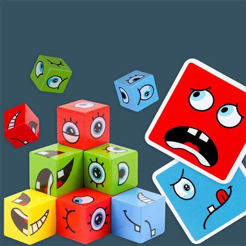 Children Cube Face Changing Block Game