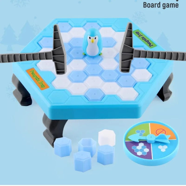 Penguin breaking ice table game