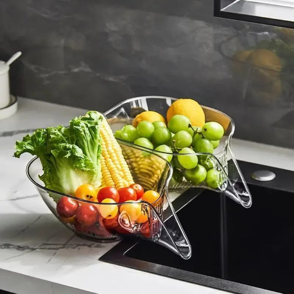 Clear Multi-functional Drain Basket