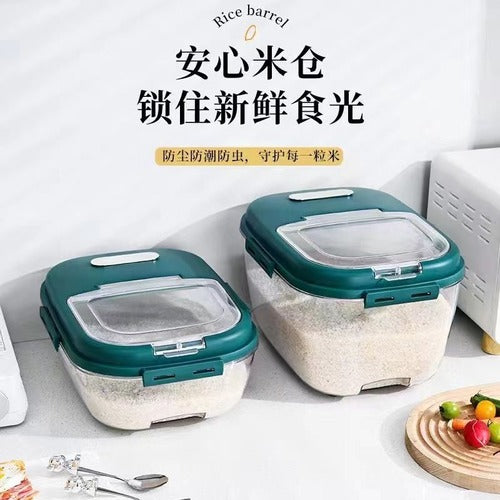 Drum Type Kitchen Grain Container