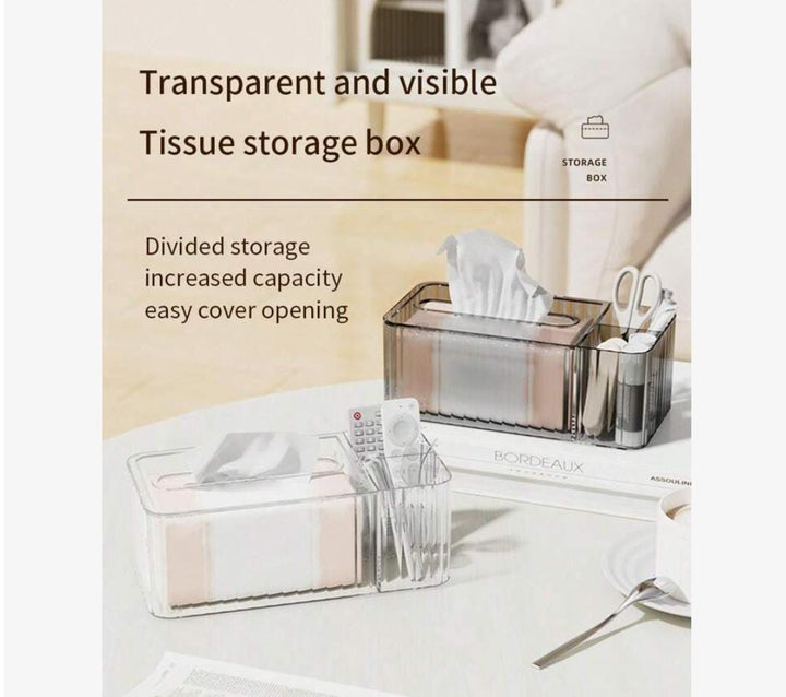 Acrylic Sparkling Tissue Holder - All-In-One Store