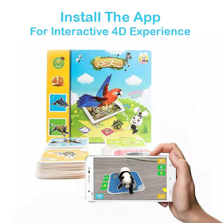 AR animated cards - Animal theme (68 cards) - All-In-One Store