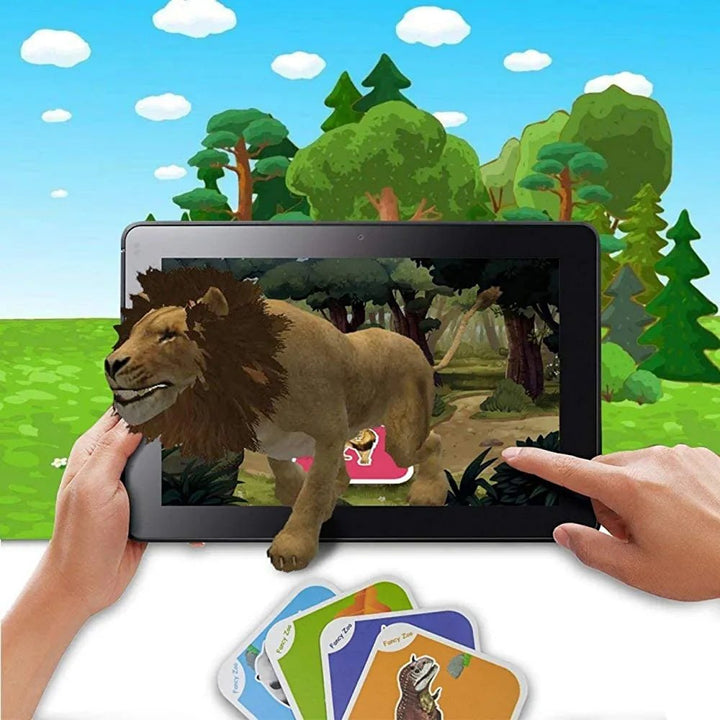 AR animated cards - Animal theme (68 cards) - All-In-One Store