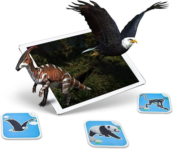 AR animated cards - Animal theme (68 cards) - All-In-One Store