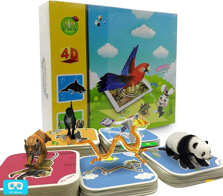 AR animated cards - Animal theme (68 cards) - All-In-One Store