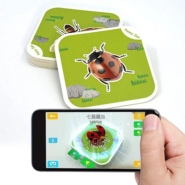 AR animated cards - Animal theme (68 cards) - All-In-One Store