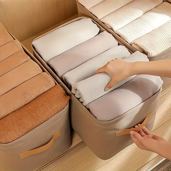 Foldable Space Saving Storage Basket