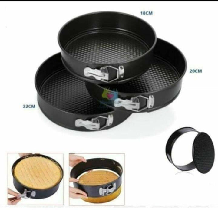 Cake Pan 3 Pcs Set - All-In-One Store