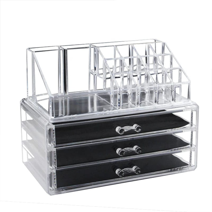 Clear Cosmetic Storage Box - All-In-One Store