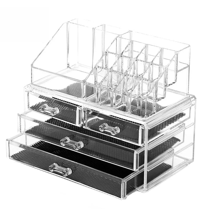 Clear Cosmetic Storage Box - All-In-One Store