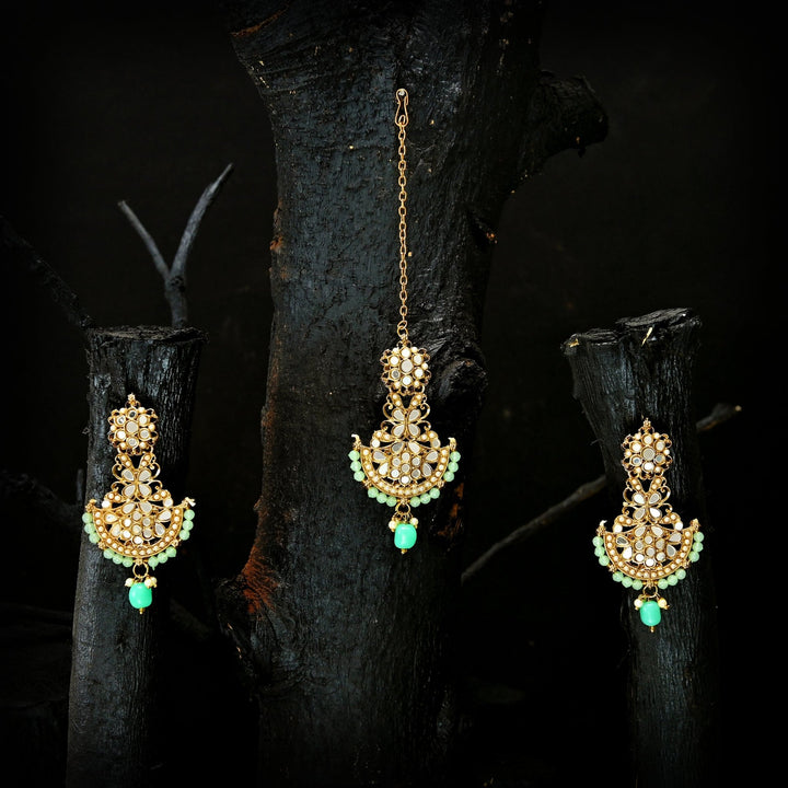 Cluster Tika & Earrings - (TE-01) - All-In-One Store