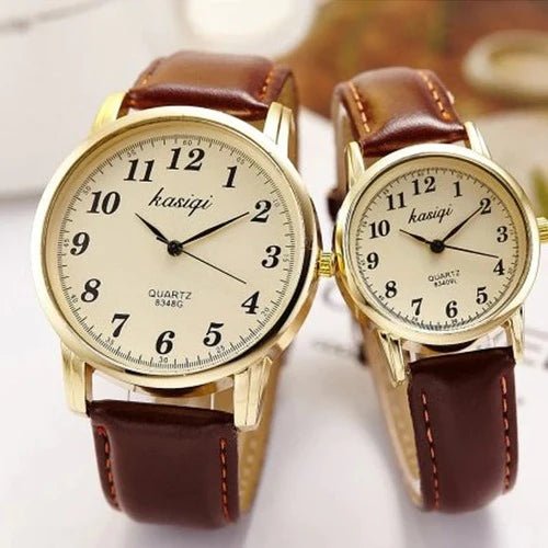 Couple Round Watch - All-In-One Store