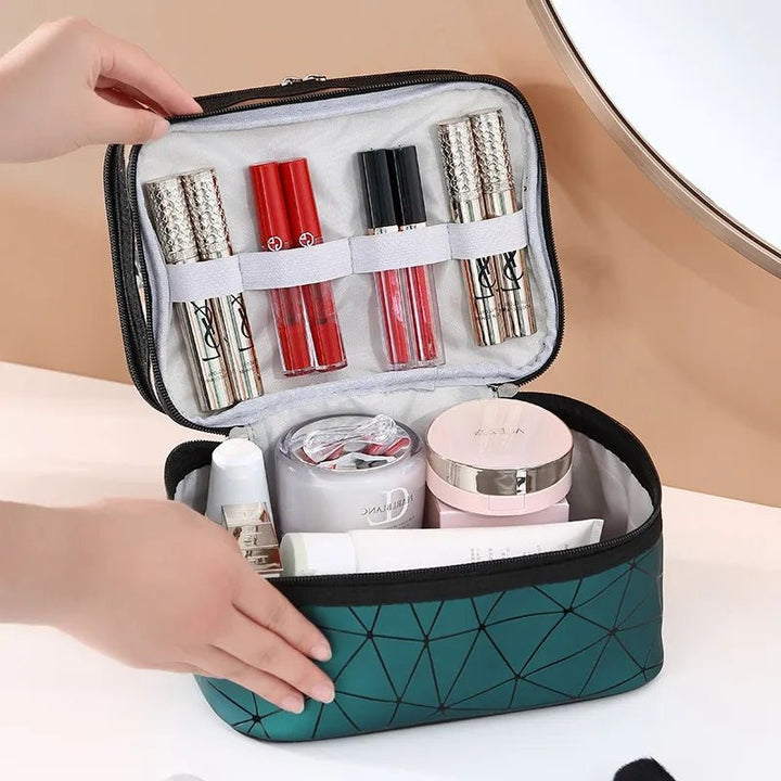 Double layers cosmetic bag - All-In-One Store