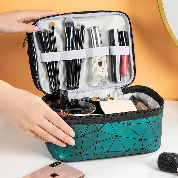 Double layers cosmetic bag - All-In-One Store