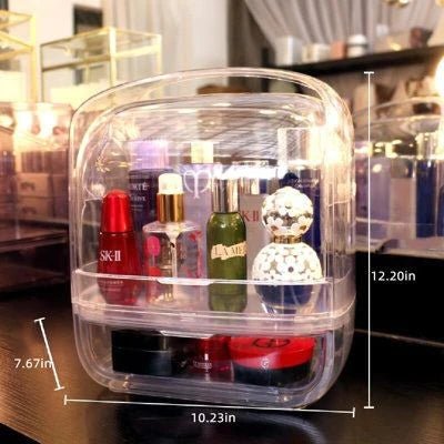 Dustproof Transparent Cosmetic Organizer - All-In-One Store