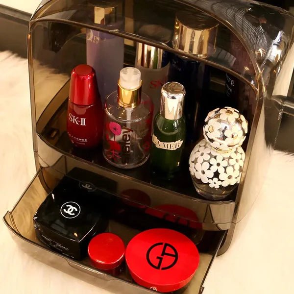 Dustproof Transparent Cosmetic Organizer - All-In-One Store