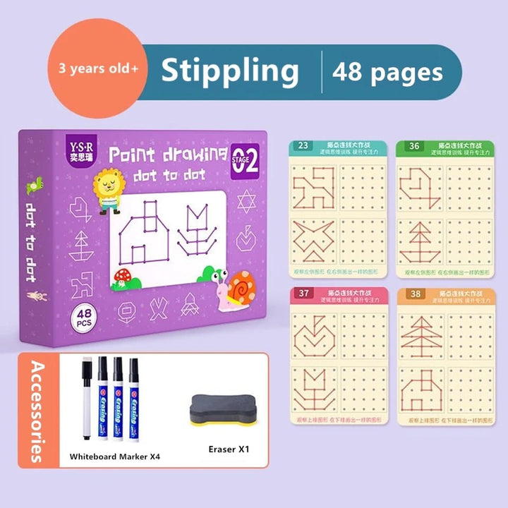 Erasable Tracing Book 64 pages - All-In-One Store