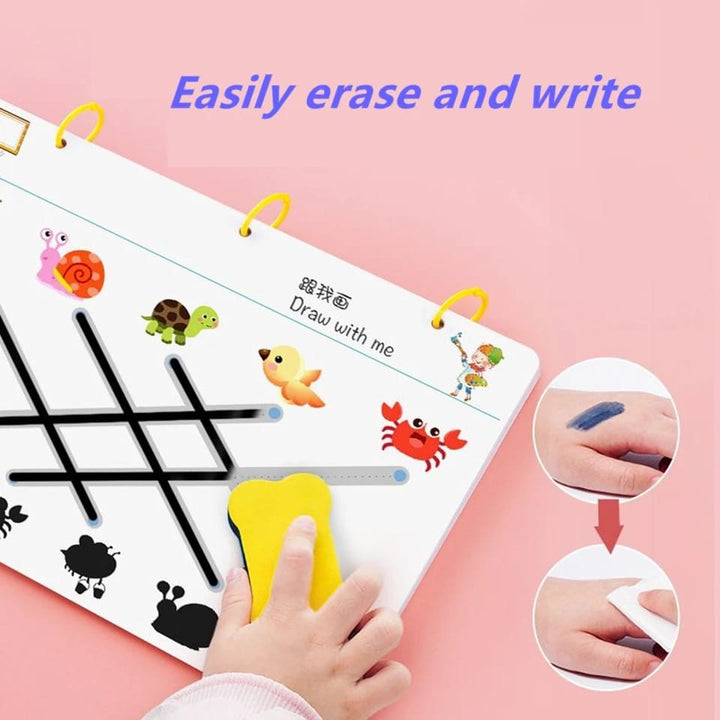 Erasable Tracing Book 64 pages - All-In-One Store
