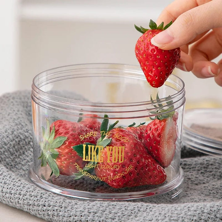 Food Storage Jar With Lid - All-In-One Store