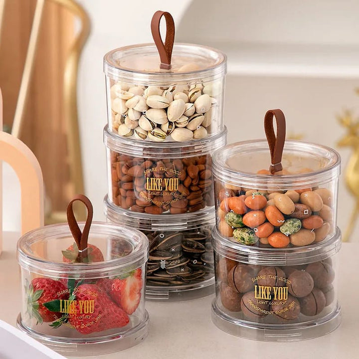 Food Storage Jar With Lid - All-In-One Store