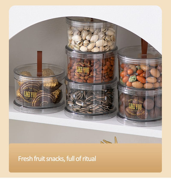 Food Storage Jar With Lid - All-In-One Store