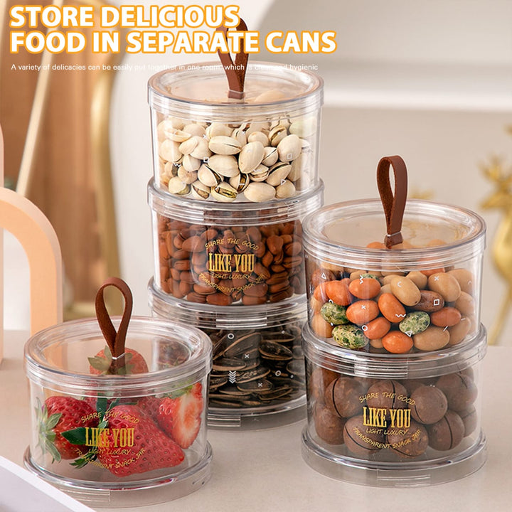 Food Storage Jar With Lid - All-In-One Store