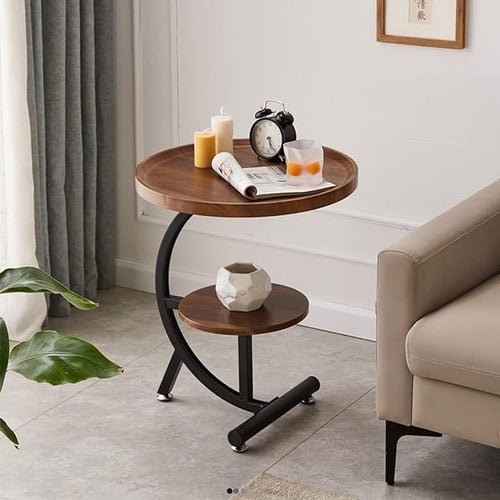 Home Round Sofa Side Table - All-In-One Store