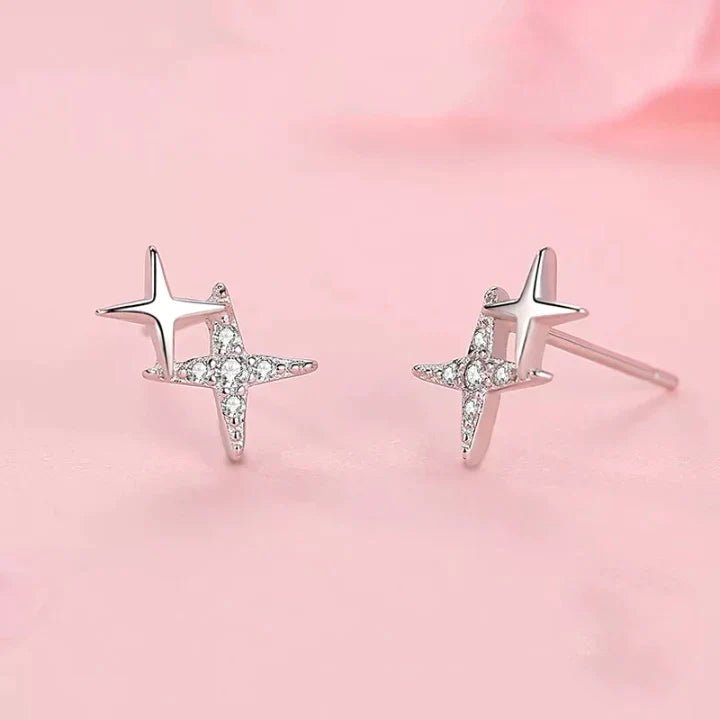 Little stars crystal earrings - All-In-One Store