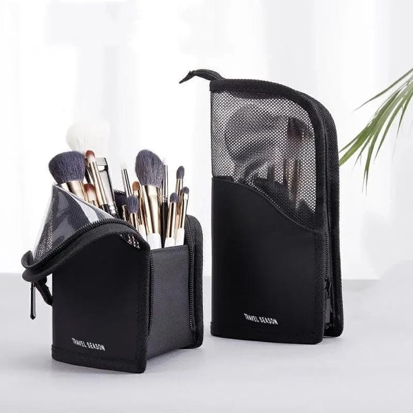 Makeup Brush Holder Stand Bag - All-In-One Store