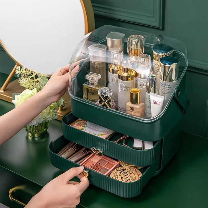 Makeup & Cosmetic Caddy With Drawers - All-In-One Store