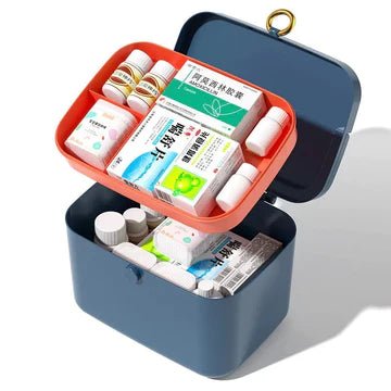 Modern Multifunctional Medicine Organizer - All-In-One Store