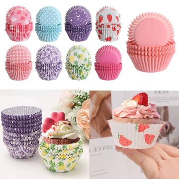 Paper Cupcake Cups (Pack of 100) - All-In-One Store