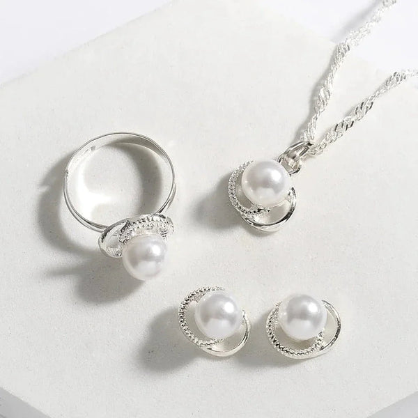 Pearl Beauty Duo Pendant Set - All-In-One Store