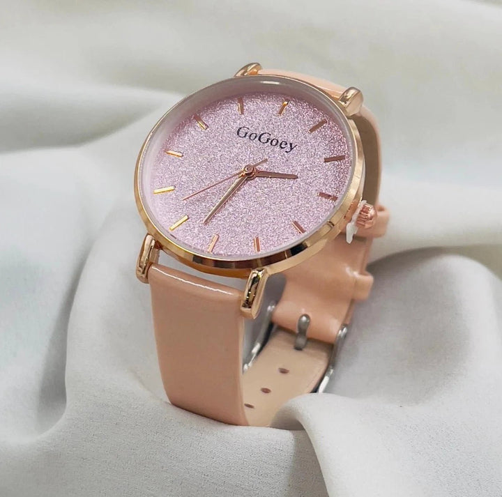 Pink Glittering Timepiece - All-In-One Store