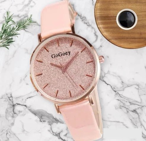 Pink Glittering Timepiece - All-In-One Store