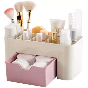 Plastic Cosmetic Storage Box Draw - All-In-One Store