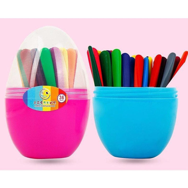 Plastic Crayons (Pack of 36) - All-In-One Store