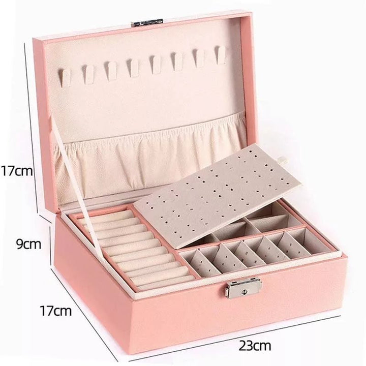 PU Leather Jewellery Organizer - All-In-One Store