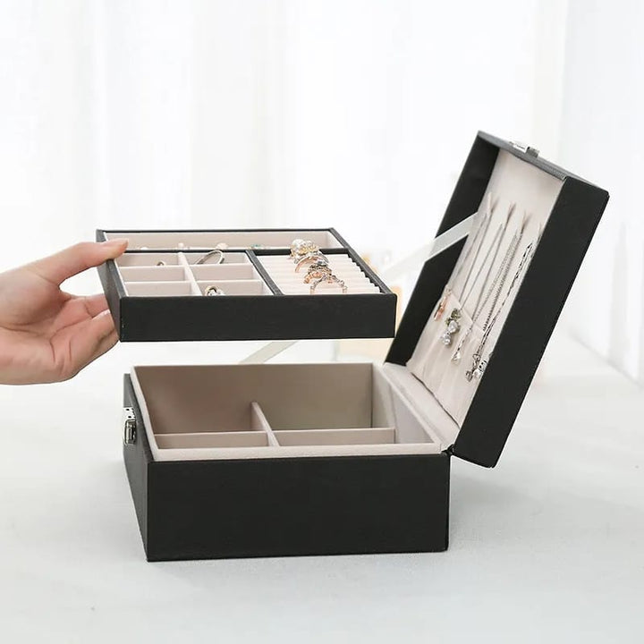 PU Leather Jewellery Organizer - All-In-One Store