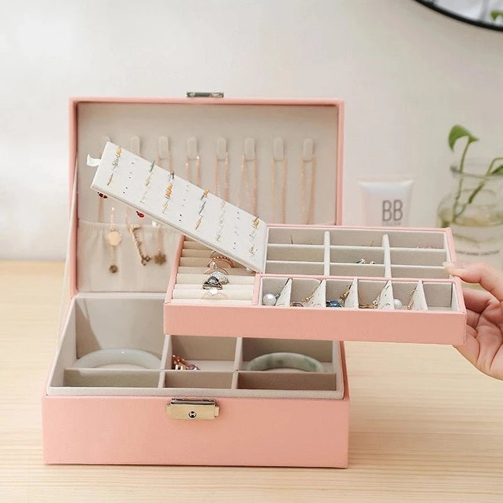 PU Leather Jewellery Organizer - All-In-One Store