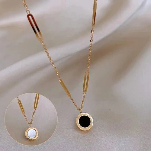 Round Double Sided Necklace - All-In-One Store