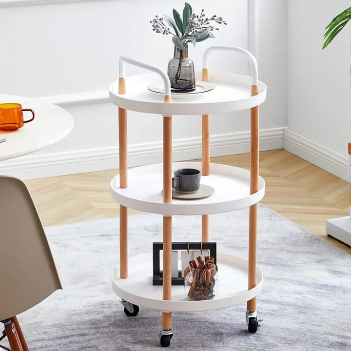 Round Style Organizer Trolley - All-In-One Store