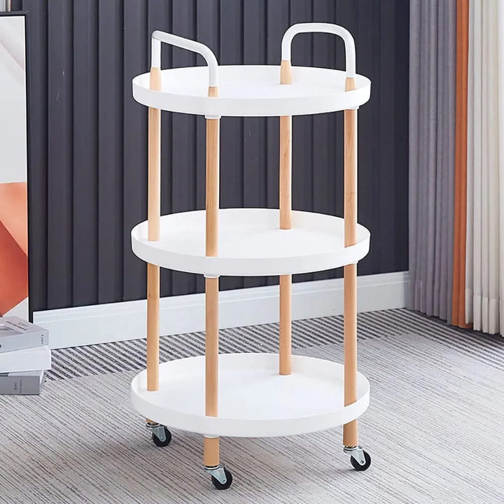 Round Style Organizer Trolley - All-In-One Store