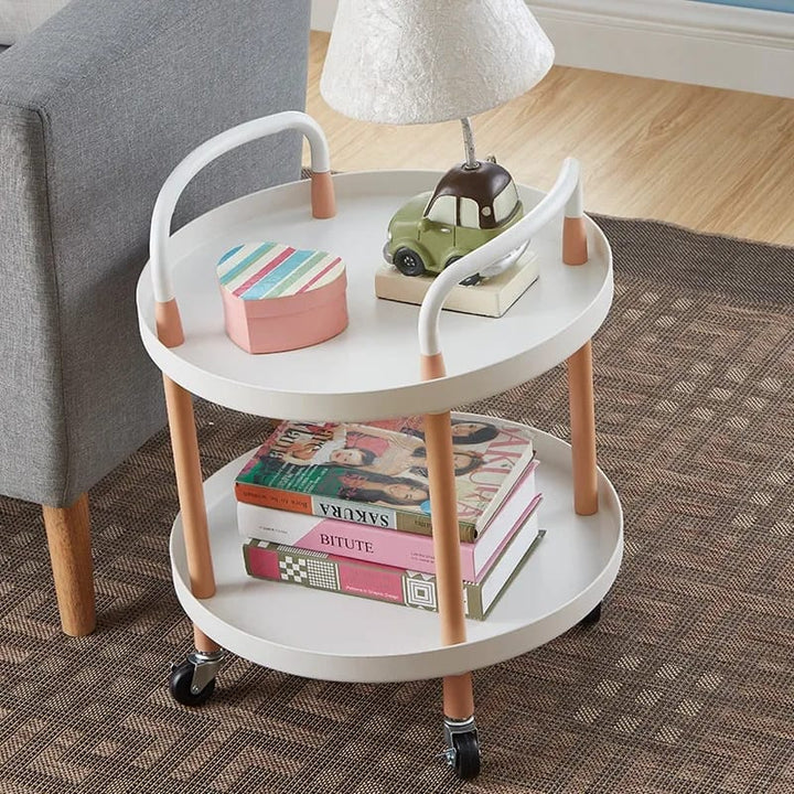 Round Style Organizer Trolley - All-In-One Store